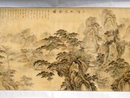 吴品松国画”仿古山水”